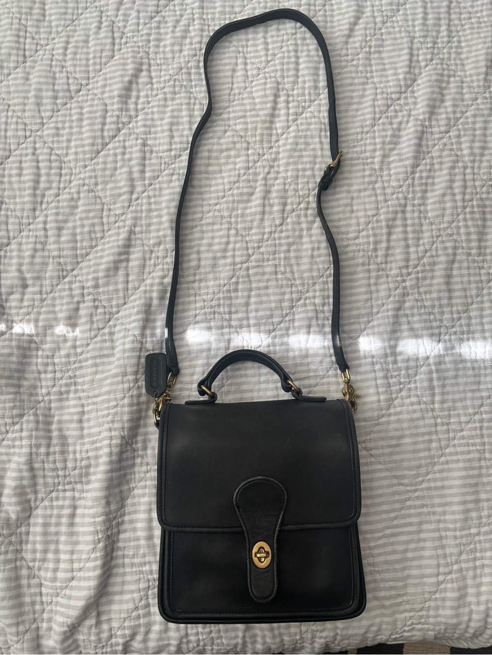 Authentic Vintage coach black station 5130